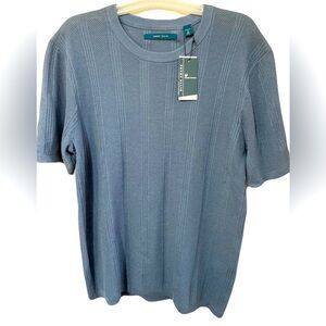 NWT Perry Ellis Men's Slate Short Sleeve Tee